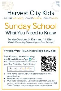 Clickable image of the Sunday School handout